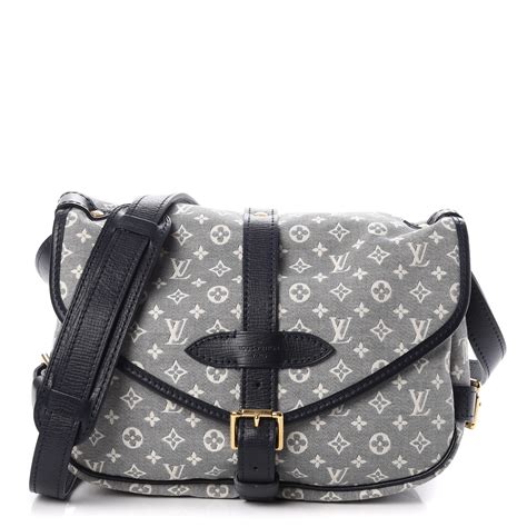 louis vuitton idylle saumur|LOUIS VUITTON Monogram Idylle Saumur MM Fusain.